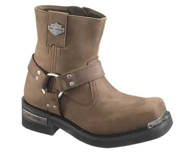 Harley-Davidson® Men's Clark 7- Inch Boots. Black or Brown. D96046 D96050