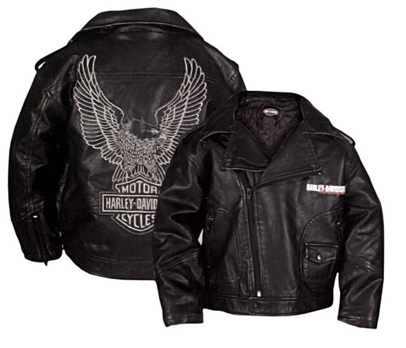 boys pleather jacket