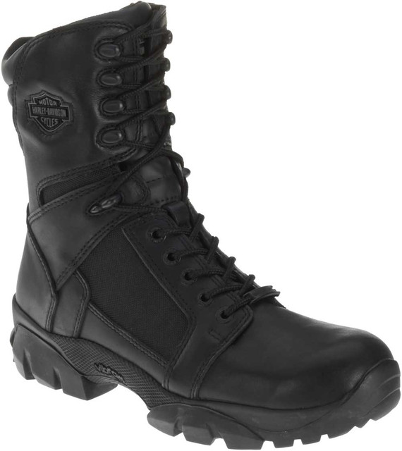 Harley-Davidson® Men's Lynx Waterproof Black 8-Inch Motorcycle