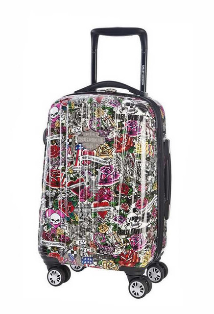 Harley-Davidson 29 Inch Pullman, Light Weight Wheeled, Tattoo Print 99929-TAT - Wisconsin Harley-Davidson