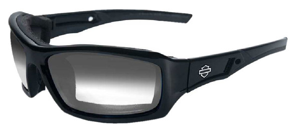Harley-Davidson Echo LA Grey Lens w/ Gloss Black Frame Sunglasses HDECH05 - Wisconsin Harley-Davidson