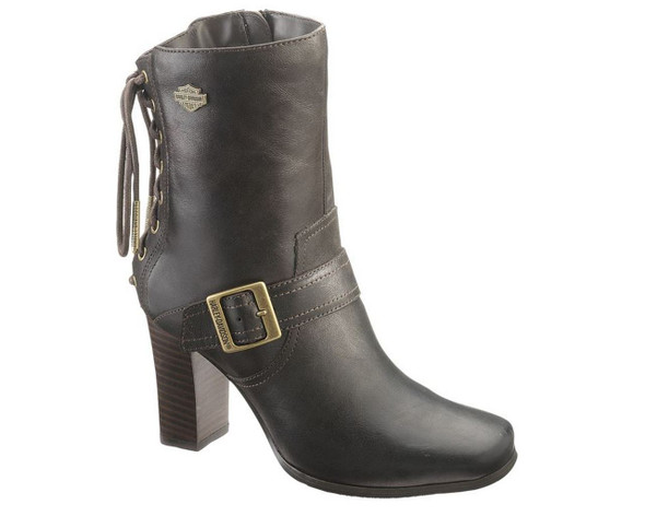 靴 Harley Davidson Women Riding Boots Shay Harley-Davidson® Women's Shanna 7-Inch Black or Brown High Heel