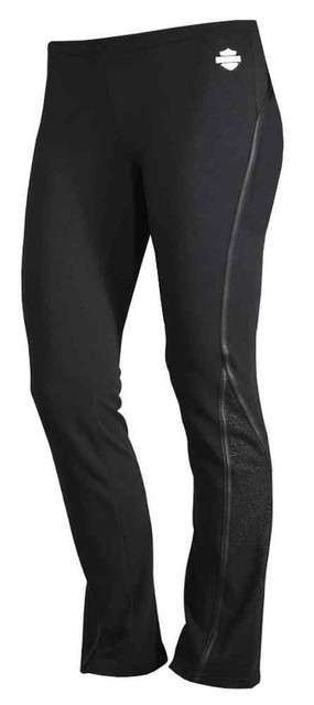 Harley-Davidson Women's Performance Knit Activewear Pants, Black 96073-16VW - Wisconsin Harley-Davidson