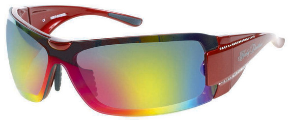 Harley-Davidson Women's Sun Bling Ruddy Red Shield Sunglasses HDS8003RD-83F - Wisconsin Harley-Davidson