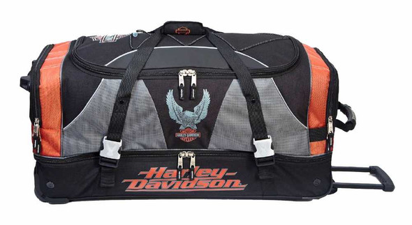 Harley-Davidson® 32 Inch XL Super Organized Duffel, Wheeled Bag
