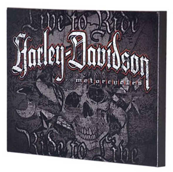 Harley-Davidson Skull Canvas Print HDL-15702 - Wisconsin Harley-Davidson