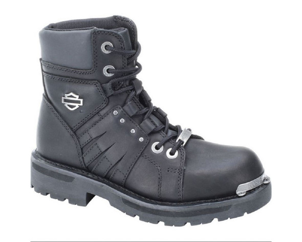 Harley-Davidson Women's Aleah 5.25-Inch Black Motorcycle Boots. D87056 - Wisconsin Harley-Davidson