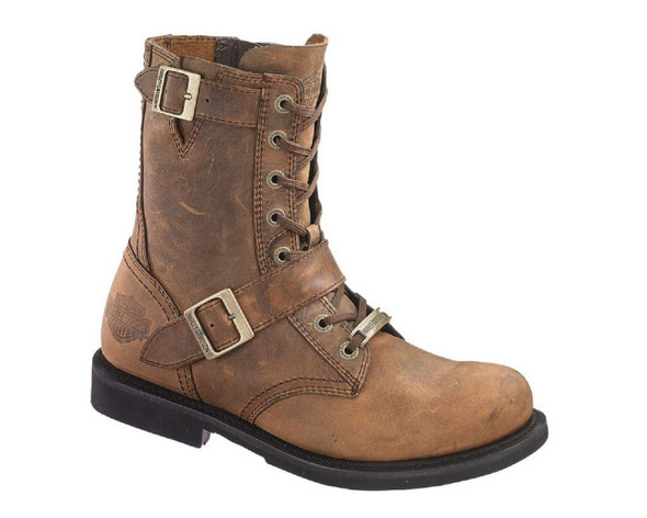 Harley-Davidson Men's Brown Ranger 8-Inch Motorcycle Boots. D95265 - Wisconsin Harley-Davidson