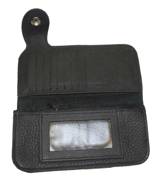 Harley-Davidson® Men's Bi-Fold Embossed H-D Biker Chain Wallet
