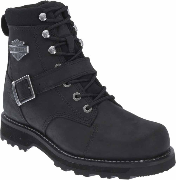 Harley-Davidson Men's Nobleton 6.5-Inch Black Motorcycle Boots D96097 - Wisconsin Harley-Davidson