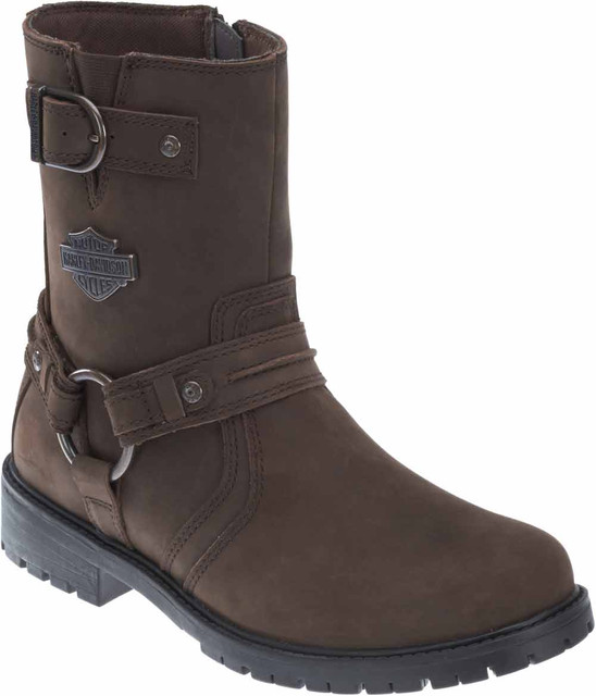 Harley-Davidson® Men's Abner 8-Inch Black or Brown Motorcycle