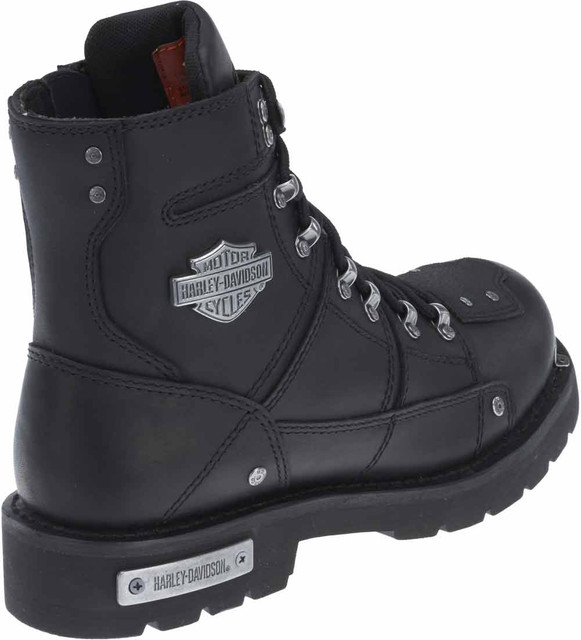 Harley-Davidson® Men's Avil 6-Inch Black Motorcycle Boots D96099