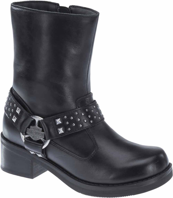 Harley-Davidson Women's Southwood 7.25-In Black Fashion Boots D83829 - Wisconsin Harley-Davidson