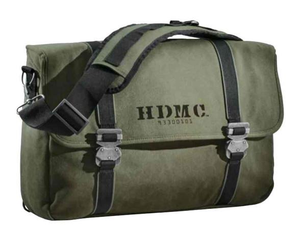 Harley-Davidson® HDMC Messenger Bag, Water-Resistant, Army Green