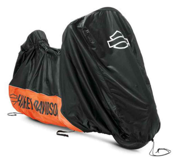 Harley-Davidson Indoor Motorcycle Cover, Fits on a Variety of Models 93100018 - Wisconsin Harley-Davidson