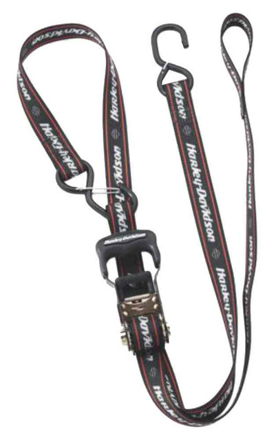 Harley-Davidson 1.25 in Ratchet Tie-Down Straps w/ Integrated Soft Hook 94704-10 - Wisconsin Harley-Davidson