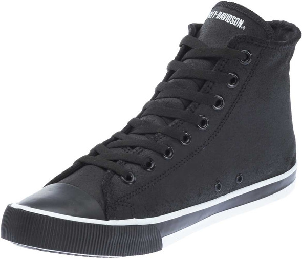 美品　Harley-Davidson スニーカー ブラック　ヴィンテージ加工 Harley-Davidson® Men's Baxter Black/White 4.5