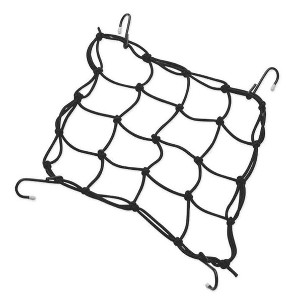 Harley-Davidson 12 inch 4-Hook Vinyl-Coated Cargo Net, Universal Fit 97008-07 - Wisconsin Harley-Davidson