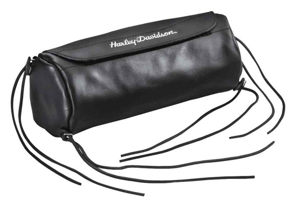 Harley-Davidson® Soft Leather Handlebar/Fork Bag, 10.75 inch