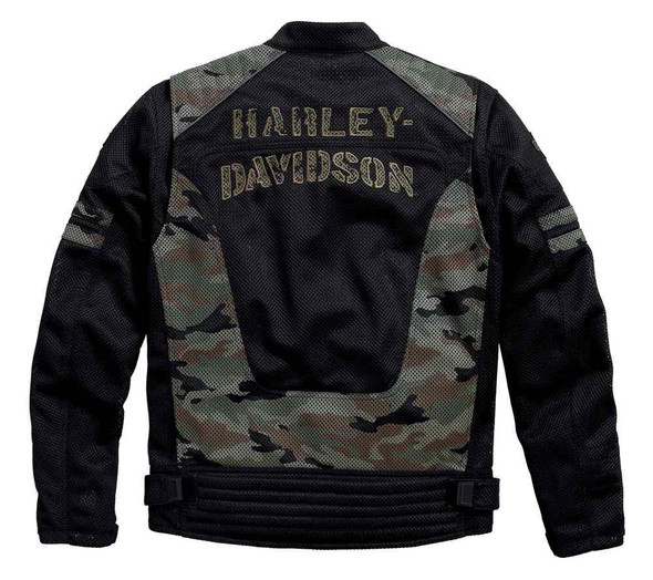 バイクウェア・装備 HARLEYDAVIDSON OZELLO MESH RIDING JACKET Funktionsjacke 