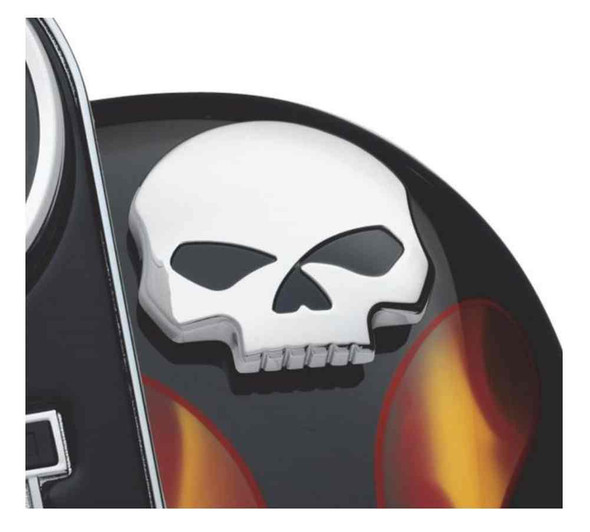 Harley-Davidson® Skull Fuel Cap, Fits Dyna, Softail, Sportster