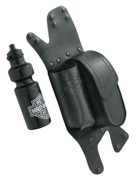 Harley-Davidson Saddlebag Guard Bag w/ Water Bottle Holder, Right Side 93300060 - Wisconsin Harley-Davidson