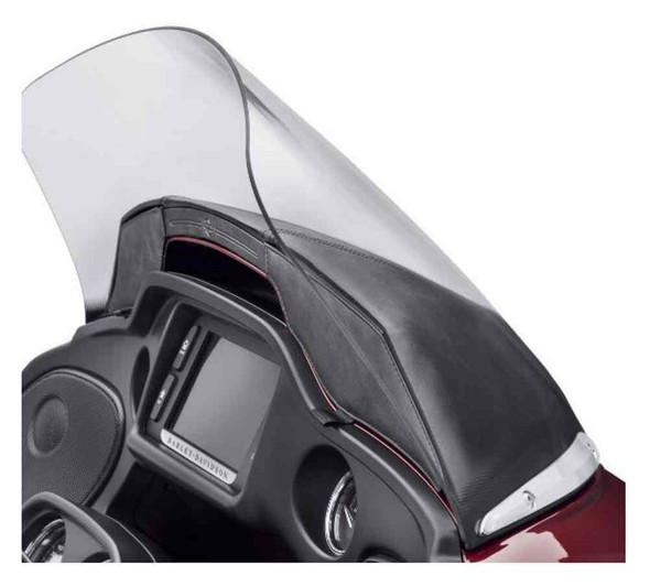 Harley-Davidson® Road Glide Fairing Two-Pocket Pouch, Black Vinyl