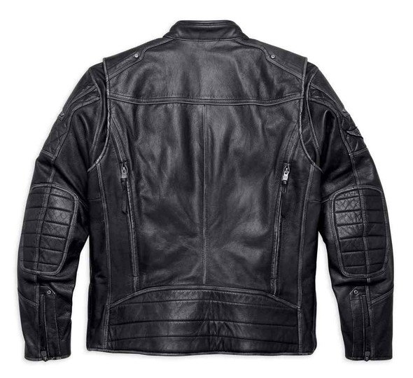 ジャケット・アウター Harley-Davidson Tifton Leather Jacket Harley-Davidson® Men's Tifton Distressed Leather Jacket, Black