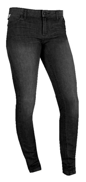 Harley-Davidson Women's Black Label Core Skinny Mid-Rise Jeans, Gray 99189-17VW - Wisconsin Harley-Davidson