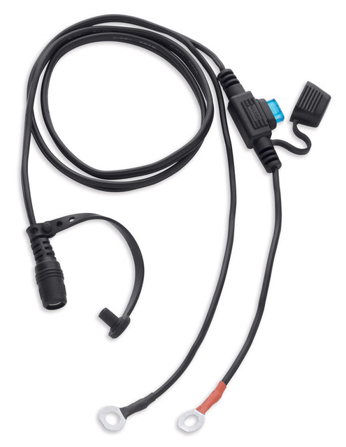 Harley-Davidson Replacement One-Touch Battery Harness, Fuse Included 98397-16VR - Wisconsin Harley-Davidson