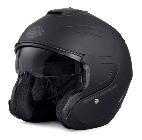 Harley-Davidson® Men's Interchangeable Sun Shield 3/4 Helmet