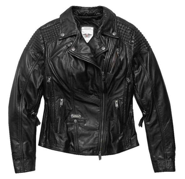 Harley-Davidson® Womens Triple Vent System Mantle Leather Biker