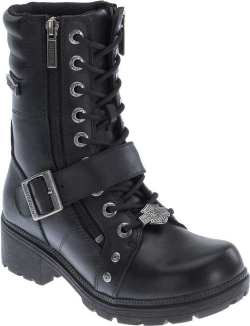 Harley-Davidson Women's Talley Ridge 7.25" Motorcycle Boots D83878 - Wisconsin Harley-Davidson