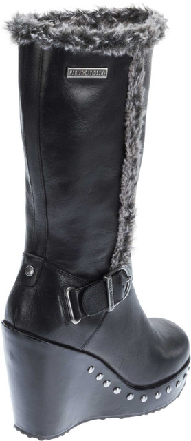 Harley-Davidson® Women's Artesia 10-Inch Fashion Wedge Boots