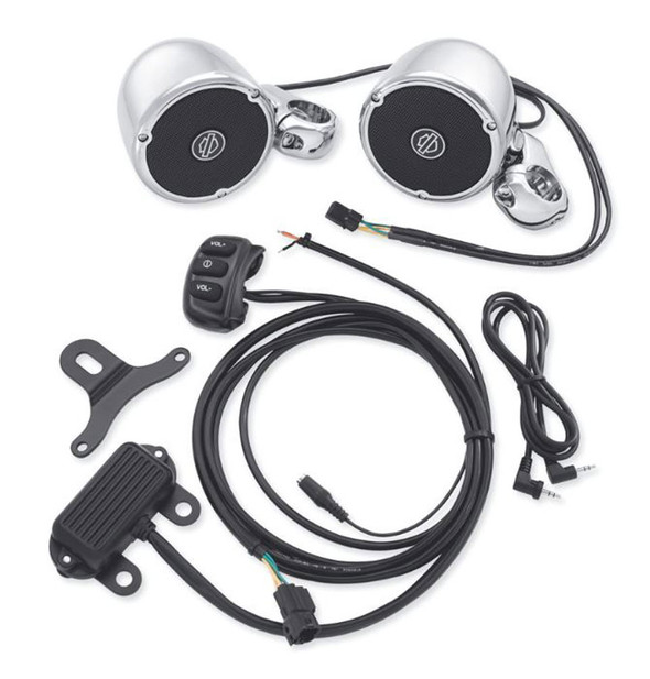 HarleyDavidson® Boom! Audio Cruise Amp & Speaker Kit, Chrome Finish