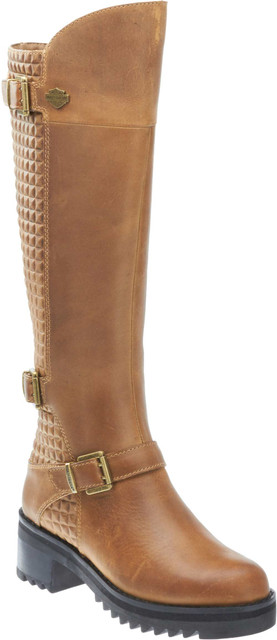 Harley-Davidson ☆ Almand 9 inch Zippered Boots Women's Harley-Davidson® Women's Kedvale Knee-High Leather