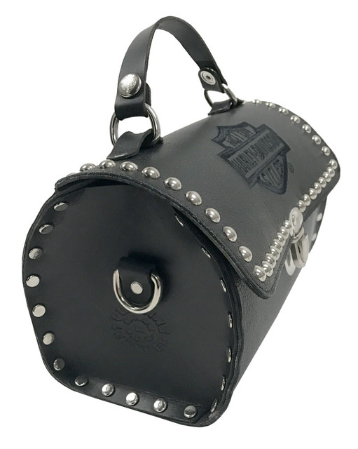 Harley-Davidson® Womens Embroidered B&S Studded Barrel