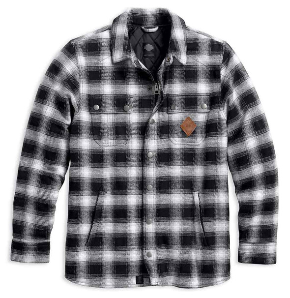 Harley-Davidson Men's Black Label Reinforced Riding Shirt Jacket 98192-17VM - Wisconsin Harley-Davidson