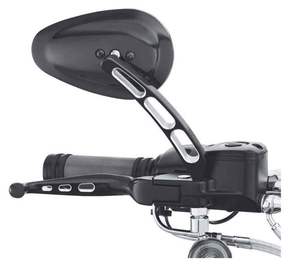 Harley-Davidson® Edge Cut Stem Mirrors, Multi-Fit Item 92441-10
