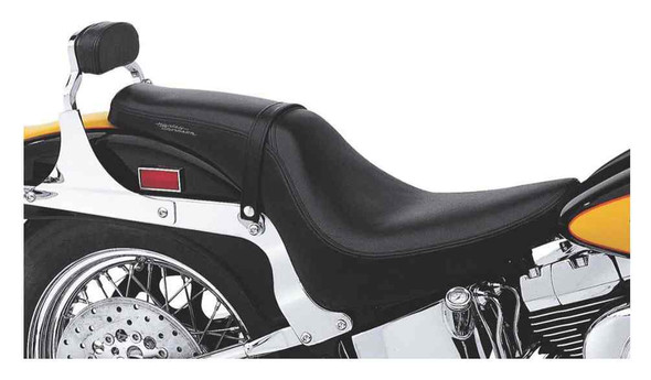 Harley-Davidson Badlander Rider/Pillion Seat, '00-later Softail Models 52292-00A - Wisconsin Harley-Davidson