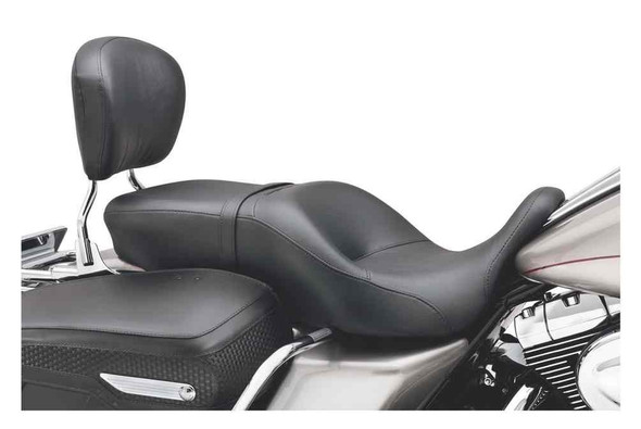 Harley-Davidson Sundowner Smooth Bucket Seat, '08-'13 Touring Models 52093-08A - Wisconsin Harley-Davidson