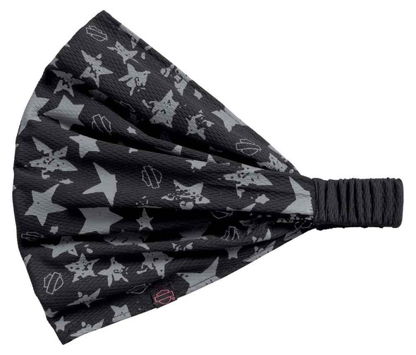 Harley-Davidson Women's H-D Performance Fast-Dry Headwrap, Black 97871-17VW - Wisconsin Harley-Davidson