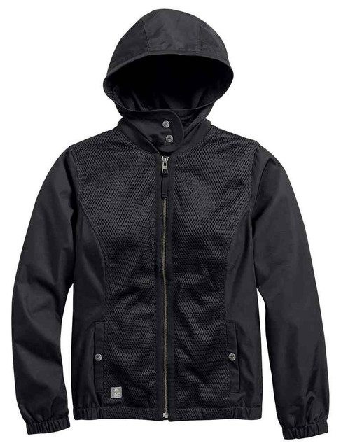 Harley-Davidson Women's Lacy Lightweight Bomber Casual Jacket 97425-17VW - Wisconsin Harley-Davidson