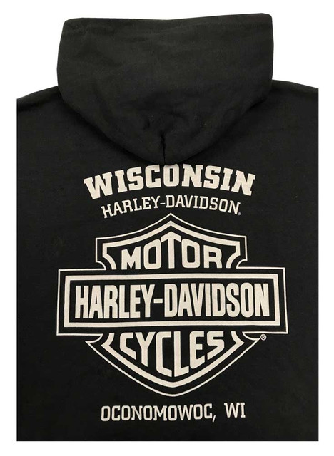 Harley-Davidson® Men's Vintage Bar & Shield Zip-Up Hooded