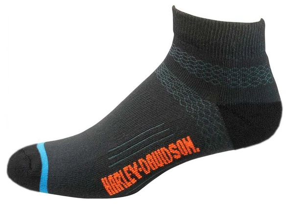 Harley-Davidson Wolverine Men's Comfort Cruiser Low-Cut Riding Socks D99203270 - Wisconsin Harley-Davidson