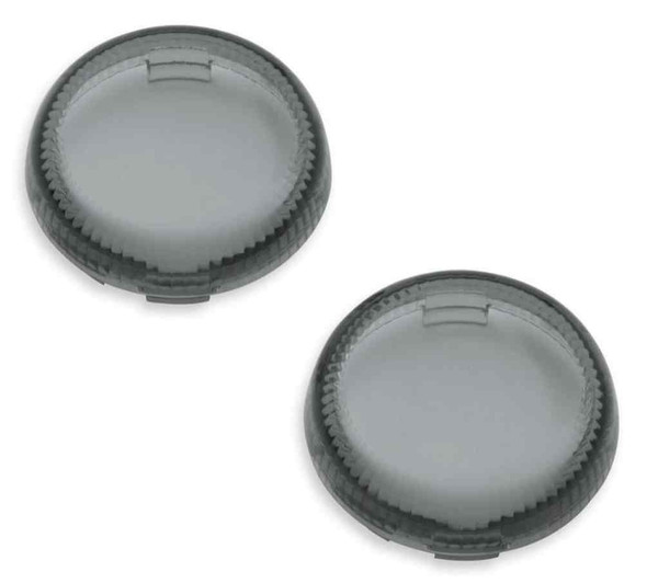 Harley-Davidson Lenses For LED Bullet Turn Signal Insets - Smoked 67800643 - Wisconsin Harley-Davidson