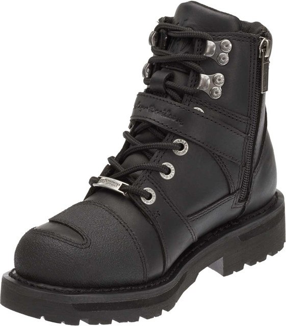 Harley-Davidson® Women's Berkner 5.25-Inch Black Motorcycle Boots