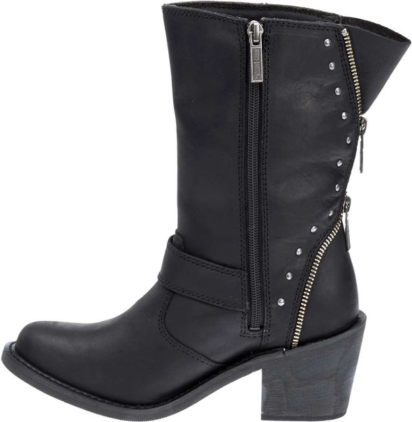 Harley-Davidson® Women's Rosanne 8-Inch Waterproof Black