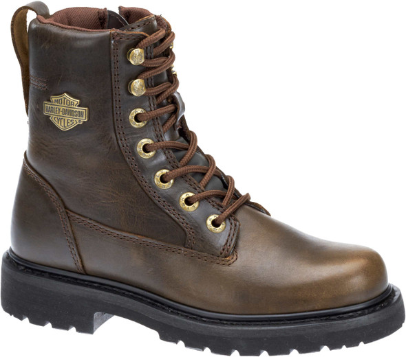 Harley-Davidson Women's Robindale 6-Inch Brown Motorcycle Boots D83916 - Wisconsin Harley-Davidson