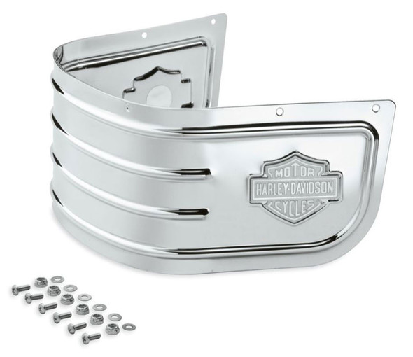 Harley-Davidson Bar & Shield Fender Skirt - Chrome, Fits Softail Models 59228-91 - Wisconsin Harley-Davidson